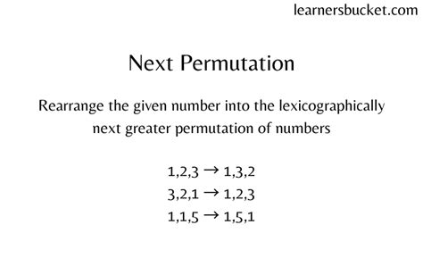 next permutation problem.